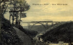Postkarte Müngstener Brücke mit Diederichstempel, Slg. Michael Tettinger
