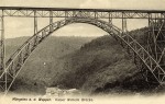 Postkarte von 1906; Müngstener Brücke, Diederichstempel & Schloss Küppelstein, Sgl. Michael Tettinger