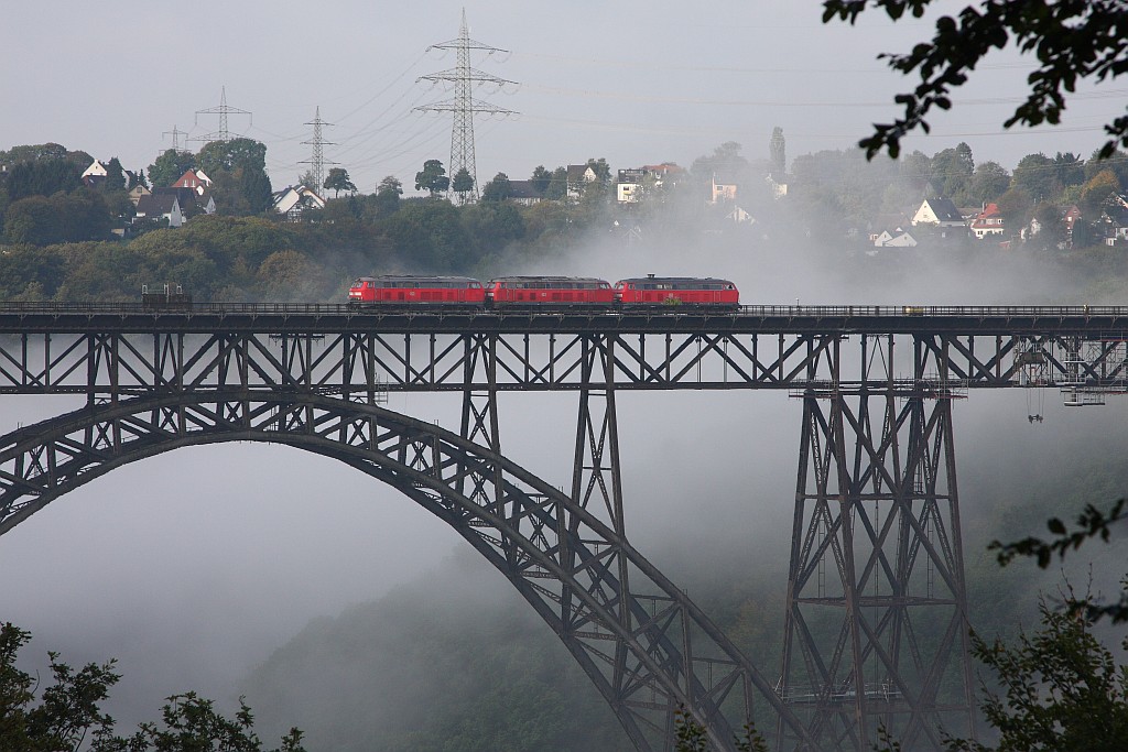 Belastungsfahrt Müngstener Brücke 29.09.2010