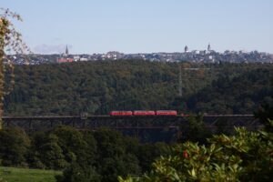 Belastungsfahrt Müngstener Brücke 29.09.2010