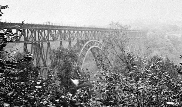 Müngstener Brücke im 2. Weltkrieg