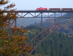 V290 mit Güterzug auf Müngstener Brücke, © Christian Olsen