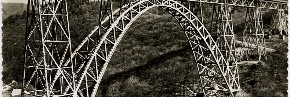 Sonderfahrt Postkarte Müngstener Brücke, Slg. Michael Tettinger