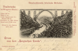 AK Müngstener Brücke 1897, Sgl. Michael Tettinger