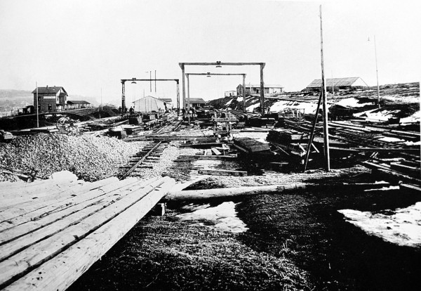 Bauplatz Schaberg, © MAN-Museum und Historisches Archiv